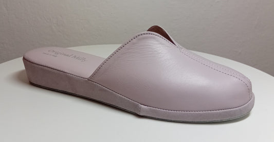 1200 Nappa e Camoscio Peonia suola Bufalo Ciabatte da camera Donna Original Milly Made in Italy
