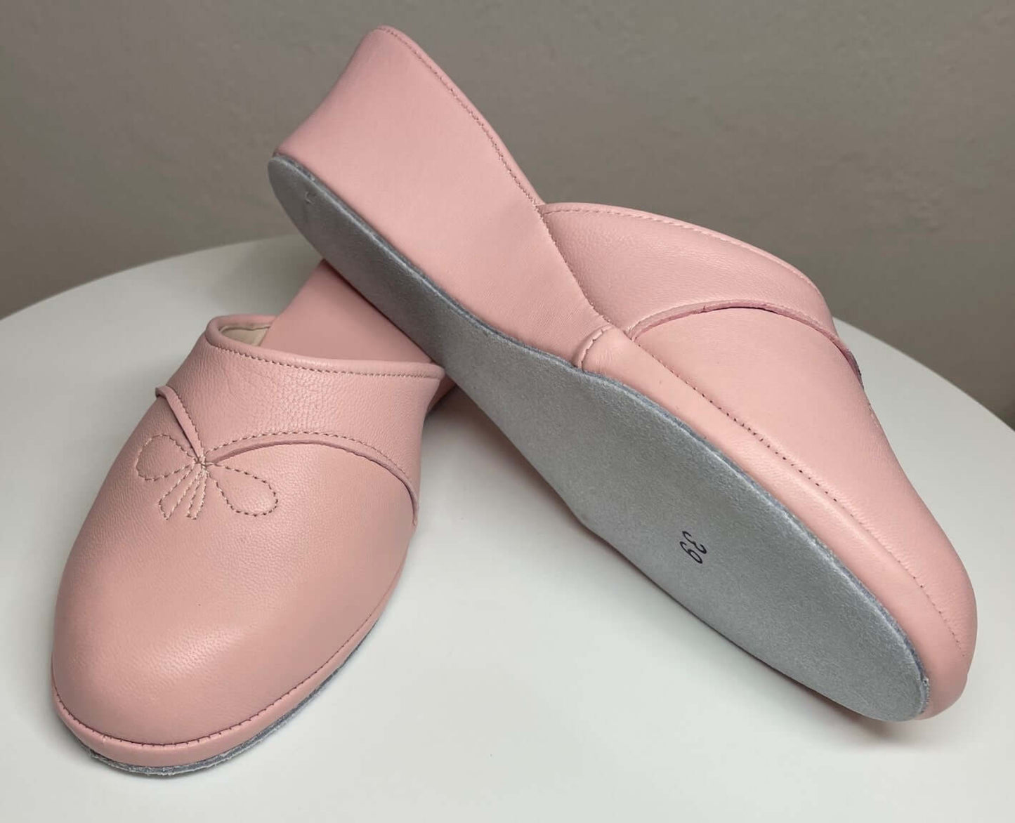 0003 Nappa e Camoscio Pesca suola Bufalo Ciabatte da camera Donna Original Milly Made in Italy