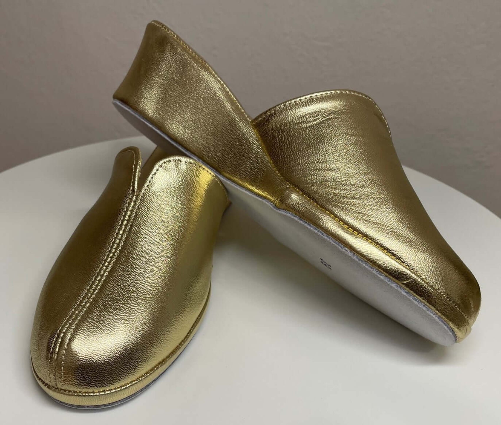 1000 Nappa Oro suola Bufalo Ciabatte da camera Donna Original Milly Made in Italy