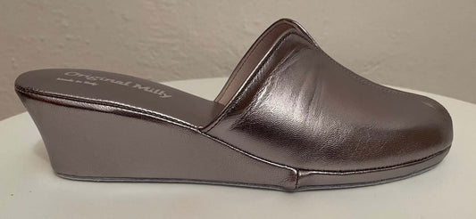 1000 Nappa Piombo suola Bufalo Ciabatte da camera Donna Original Milly Made in Italy