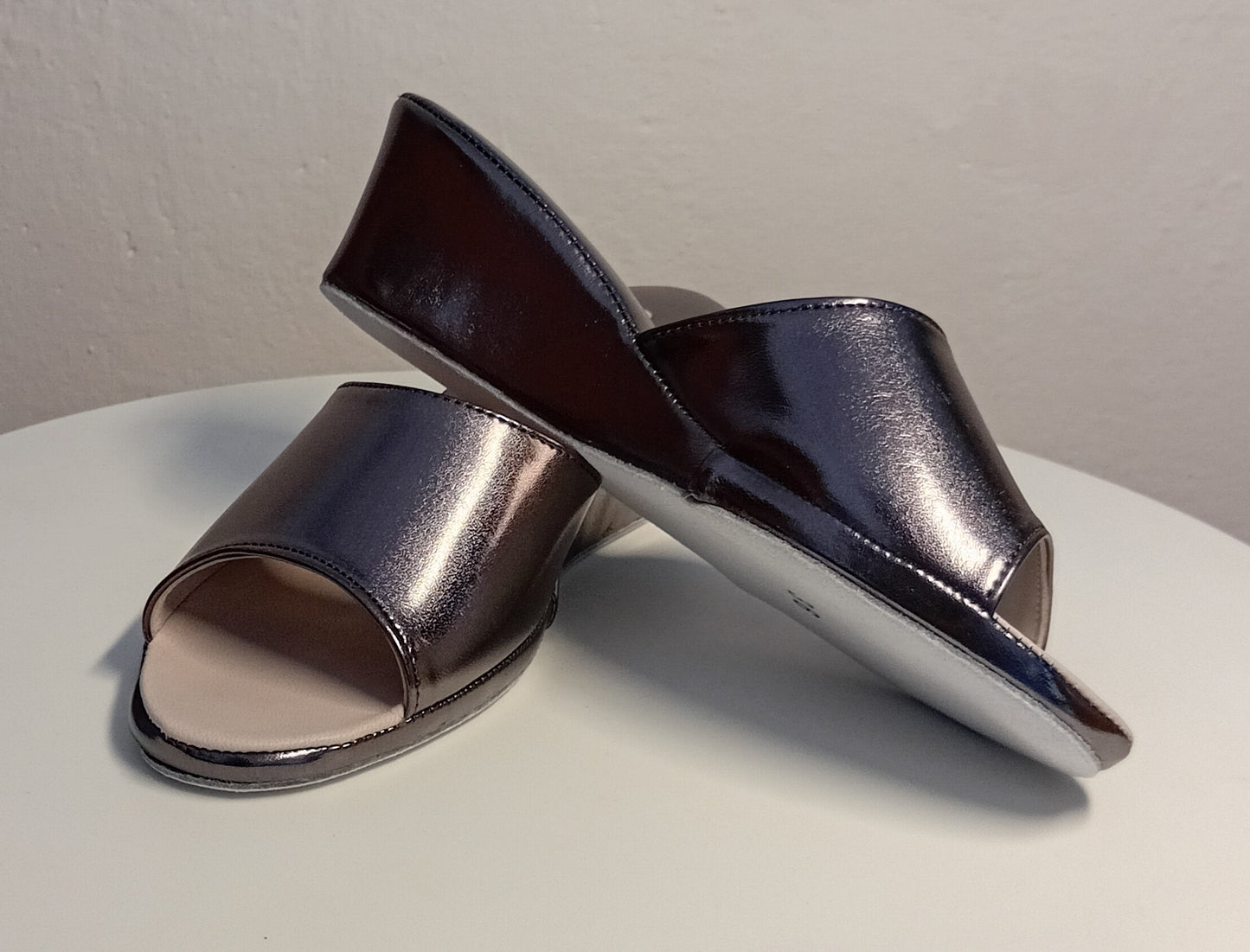 Original Milly 103 Piombo (Ecopelle) Ciabatta da camera donna