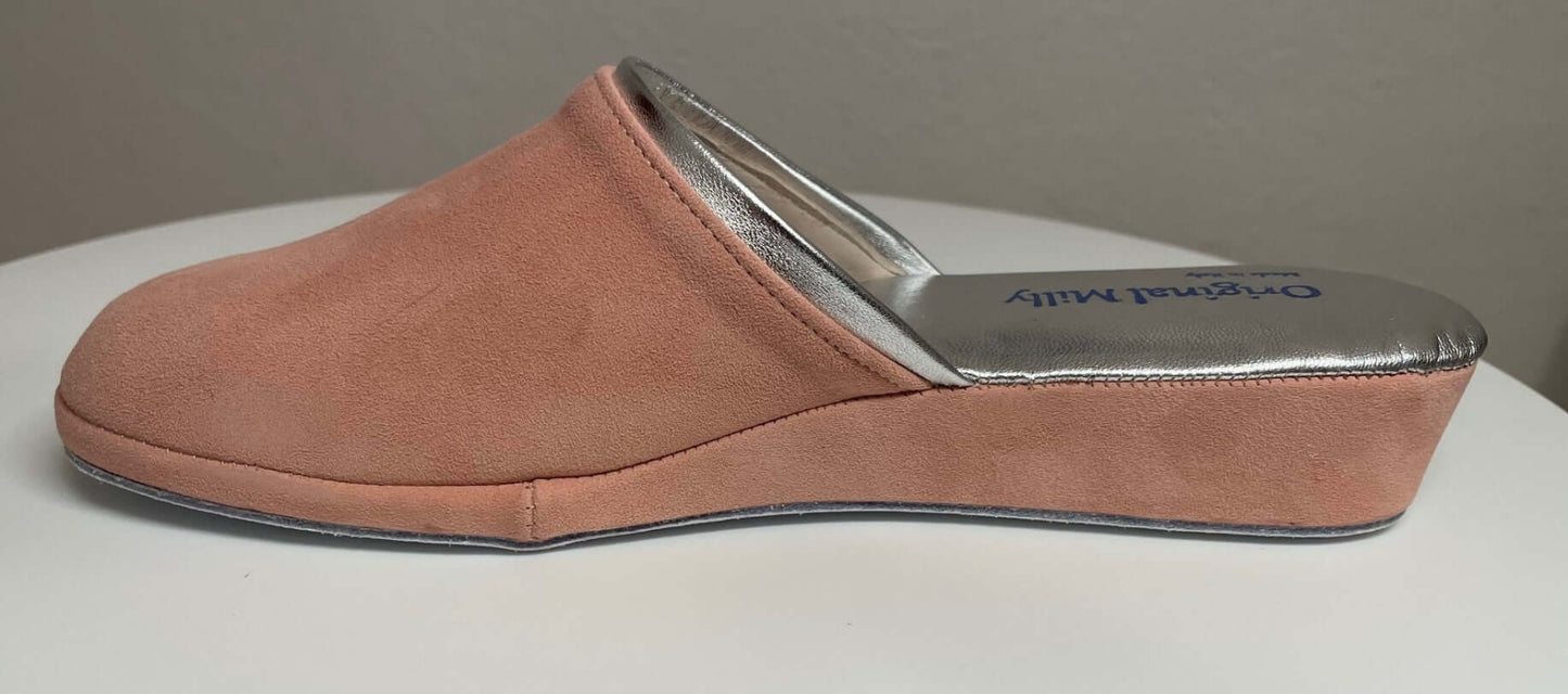 7200 Camoscio Pesca suola Bufalo Ciabatte da camera Donna Original Milly Made in Italy