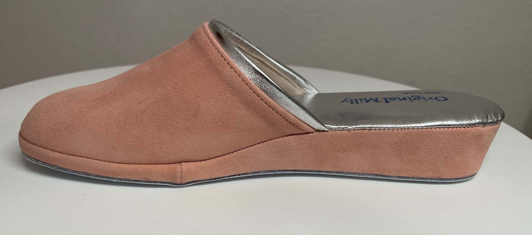 7200 Camoscio Pesca suola Bufalo Ciabatte da camera Donna Original Milly Made in Italy