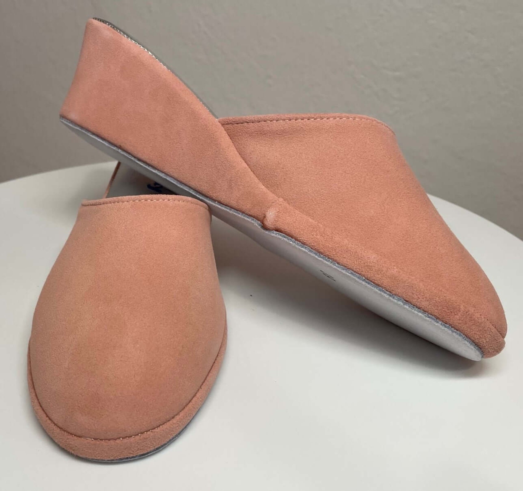 9001 Camoscio Pesca suola Bufalo Ciabatte da camera Donna Original Milly Made in Italy