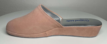 Original Milly 9002 Camoscio Pesca (PelleTop) Ciabatta da camera donna