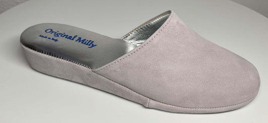 Original Milly 9002 Camoscio Peonia (PelleTop) Ciabatta da camera donna