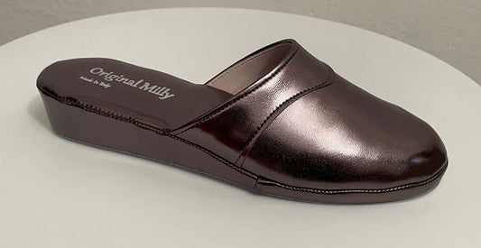 Original Milly 4002 Piombo (Ecopelle) Ciabatta da camera donna