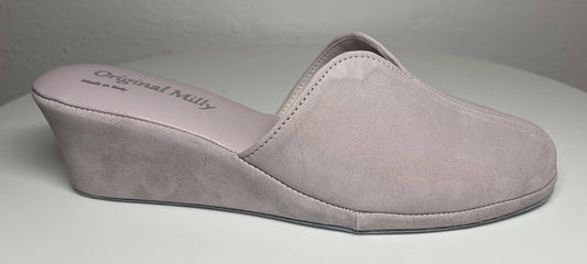 Original Milly 0005 Camoscio Peonia (PelleTop) Ciabatta da camera Donna
