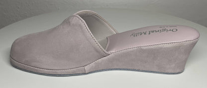 Original Milly 0005 Camoscio Peonia (PelleTop) Ciabatta da camera Donna