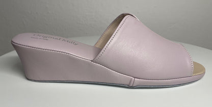Original Milly 0100 Nappa Peonia (PelleTop) Ciabatta da camera Donna