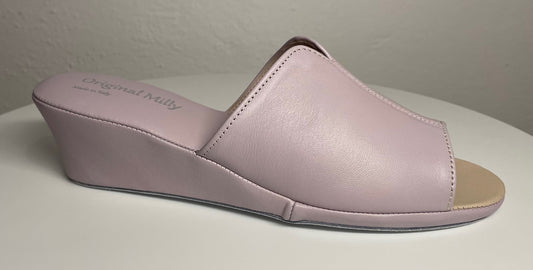 Original Milly 0100 Nappa Peonia (PelleTop) Ciabatta da camera Donna