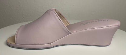 Original Milly 0100 Nappa Peonia (PelleTop) Ciabatta da camera Donna