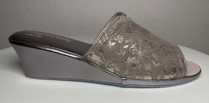 Original Milly 0112 Nappa Piombo (PelleTop) Ciabatta da camera Donna