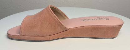 Original Milly 0205 Nappa Pesca (PelleTop) Ciabatta da camera Donna
