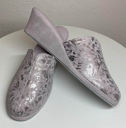 Original Milly 0004 Camoscio Peonia (PelleTop) Ciabatta da camera Donna