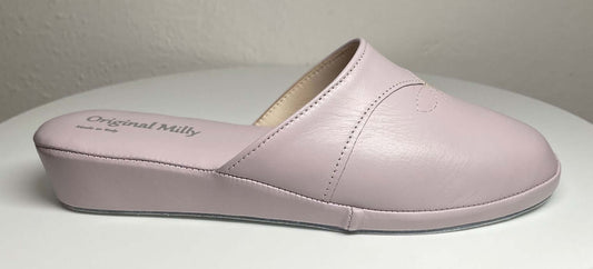 Original Milly 0032 Nappa Peonia (PelleTop) Ciabatta da camera Donna