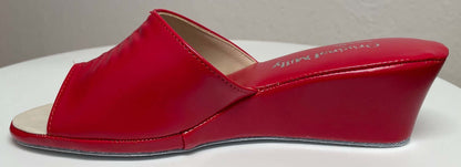 Original Milly 1805 Rosso (Ecopelle) Ciabatta da camera donna