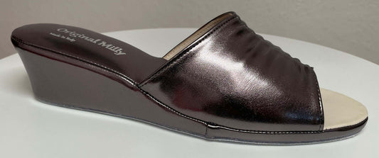 Original Milly 1805 Piombo (Ecopelle) Ciabatta da camera donna