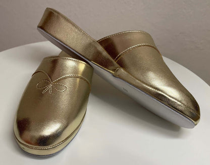 Original Milly 3200 Oro (Ecopelle) Ciabatta da camera donna