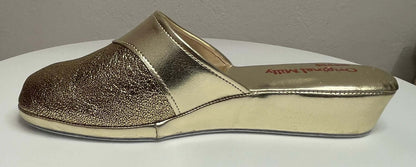 Original Milly 4200 Oro (Ecopelle) Ciabatta da camera donna