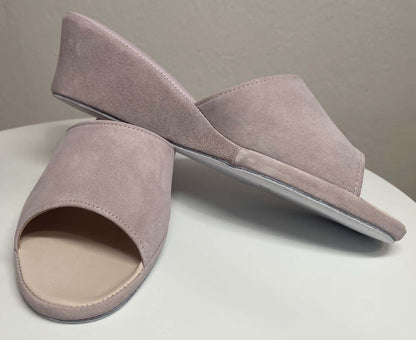 Original Milly 0103 Camoscio Peonia (PelleTop) Ciabatta da camera Donna