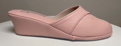 Original Milly 0003 Nappa Pesca (PelleTop) Ciabatta da camera Donna
