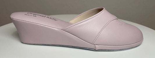Original Milly 0003 Nappa Peonia (PelleTop) Ciabatta da camera Donna