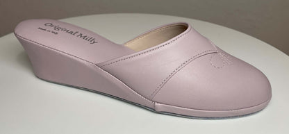 Original Milly 0003 Nappa Peonia (PelleTop) Ciabatta da camera Donna